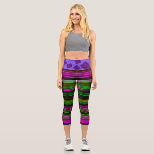 Leggings Capri Capris de yoga taille haute, XS (0-2)