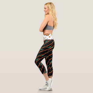 Leggings Capri Capris de yoga taille haute, XS (0-2)