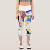 Leggings Capri Capris haut taille (Recto)