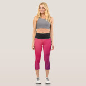 Leggings Capri Capris haut taille (Recto)