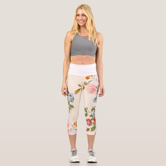 Leggings Capri Capris haut taille (Recto)