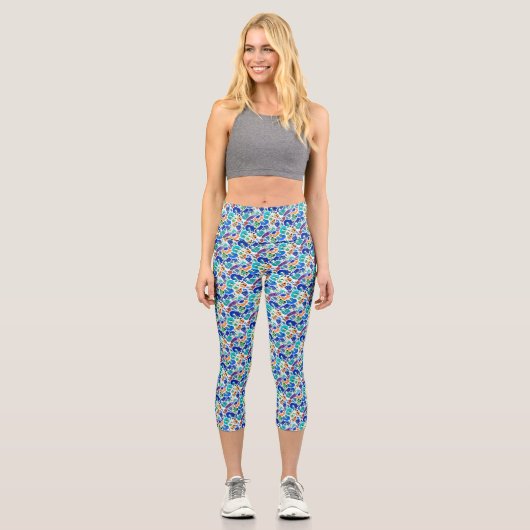 Leggings Capri Capris haut taille (Recto)