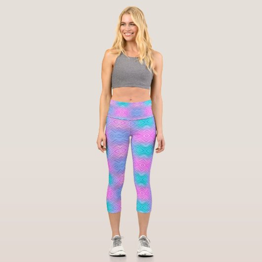 Leggings Capri Capris haut taille (Recto)