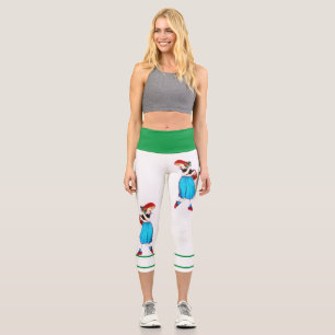 Leggings Capri Capris haut taille
