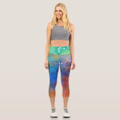 Leggings Capri Capris haut taille (Recto)