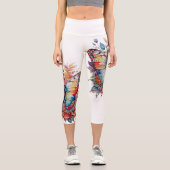 Leggings Capri Capris haut taille (Recto)
