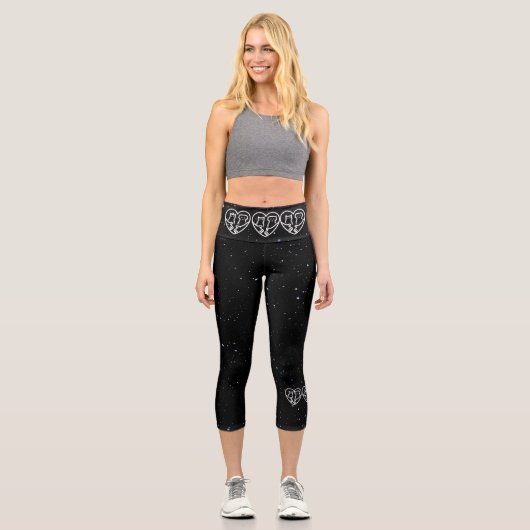Leggings Capri Capris haut taille (Recto)