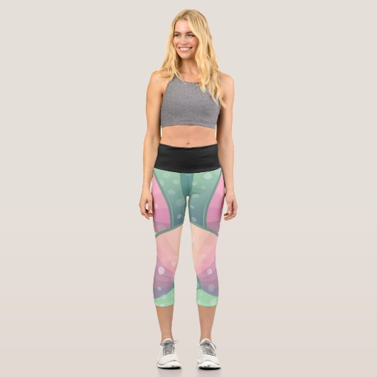 Leggings Capri Capris haut taille (Recto)