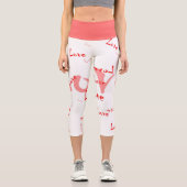 Leggings Capri Capris haut taille (Recto)