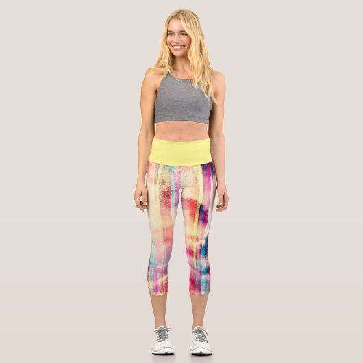 Leggings Capri Capris haut taille (Recto)