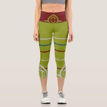 Capris haut taille