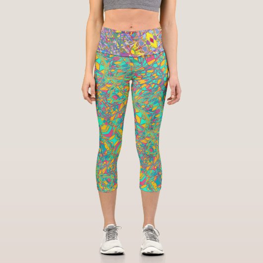 Leggings Capri Capris haut taille (Recto)