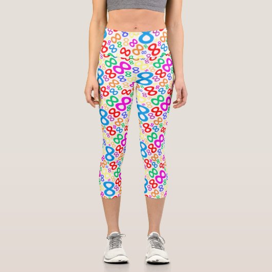 Leggings Capri Capris haut taille (Recto)