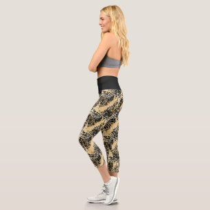 Leggings Capri Capris haut taille
