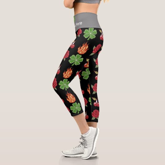 Leggings Capri Capris haut taille (Gauche)