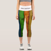 Leggings Capri Capris haut taille (Recto)