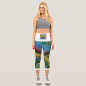 Leggings Capri Capris haut taille (Recto)