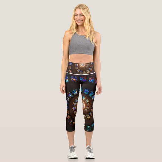 Leggings Capri Capris haut taille (Recto)