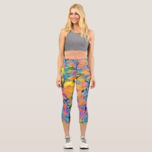 Leggings Capri Capris haut taille
