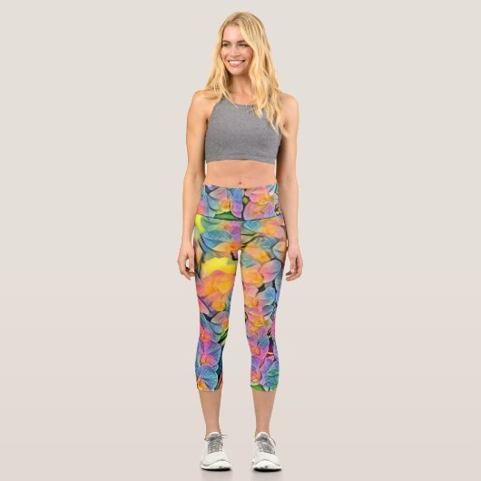 Leggings Capri Capris haut taille (Recto)