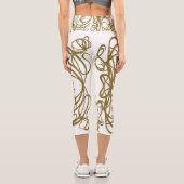 Leggings Capri Capris haut taille Art (Verso)