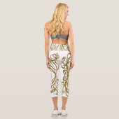 Leggings Capri Capris haut taille Art (Verso)