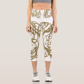 Leggings Capri Capris haut taille Art (Recto)