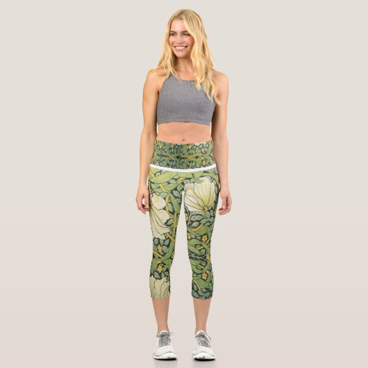Leggings Capri Capris haut taille Art (Recto)