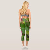 Leggings Capri Capris haut taille avec la nature (Verso)