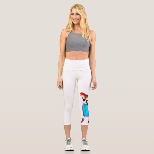 Leggings Capri Capris haut-taille DOROTHY (Recto)