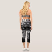 Leggings Capri Capris Haute Taille : Style Flattering. (Verso)
