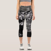 Leggings Capri Capris Haute Taille : Style Flattering. (Recto)