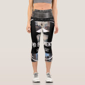 Leggings Capri Capris Haute Taille : Style Flattering. (Recto)