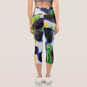 Leggings Capri Capris "Pur Contemporain" Haut-Faisant (Verso)