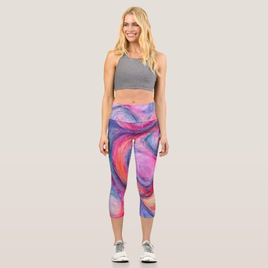 Leggings Capri Capris taille haute (Recto)
