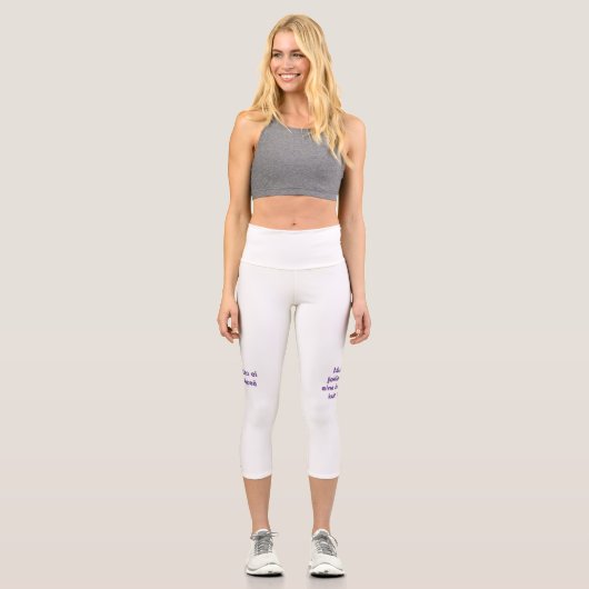 Leggings Capri Capris taille haute (Recto)