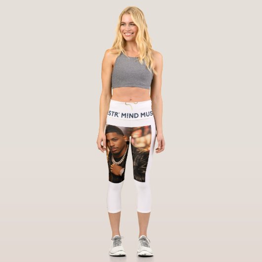 Leggings Capri Capris Taille Haute (Recto)