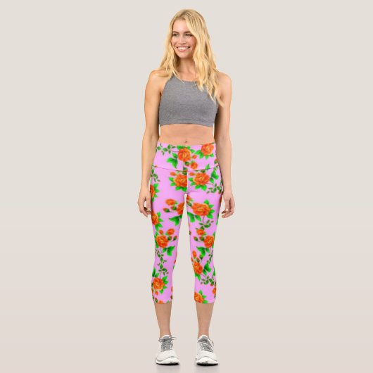 Leggings Capri Capris taille haute sur mesure avec soin, chaque p (Recto)