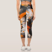 Leggings Capri Capris taille haute Urban Rust (Verso)