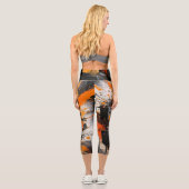 Leggings Capri Capris taille haute Urban Rust (Verso)