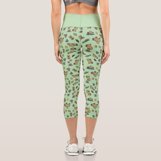 Leggings Capri Capybara (Verso)