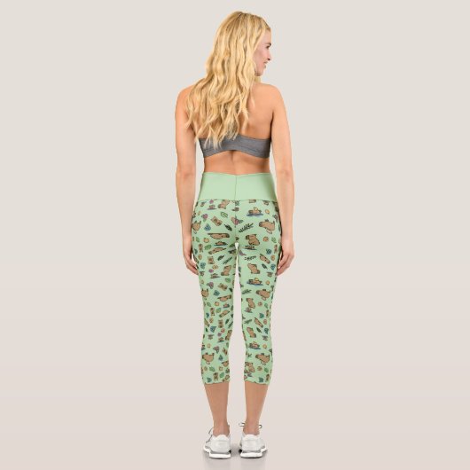 Leggings Capri Capybara (Verso)