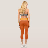 Leggings Capri "CARA-CARA" Custom High-Waisted Capri Pants  (Verso)