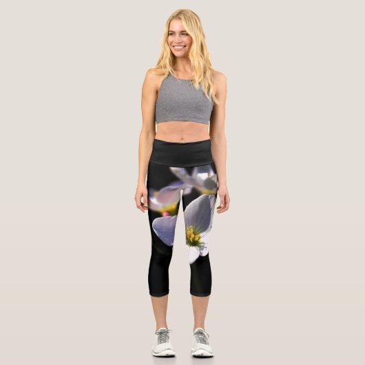 Leggings Capri Cardamine Pratensis Fleurs lecapm (Recto)