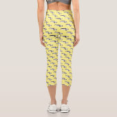 Leggings Capri Caricature limousine (Verso)