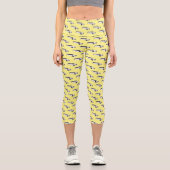 Leggings Capri Caricature limousine (Recto)