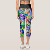 Leggings Capri Carnaval de Graffiti (Verso)