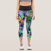 Leggings Capri Carnaval de Graffiti (Recto)