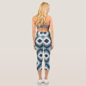 Leggings Capri Carrés modernes (Verso)