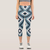 Leggings Capri Carrés modernes (Recto)